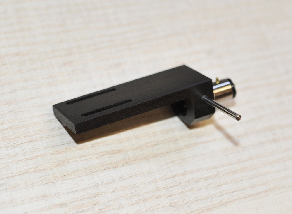 Custom-Made Wood Headshell For Saec / Fidelity Research / Sme Tonearms Ebony2