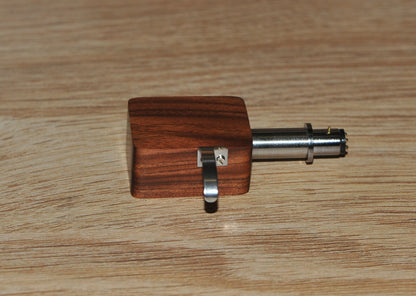 Custom-Made Headshell For Emt TSD15 With SME Connector Made Of Rosewood2