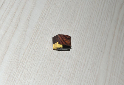 Exclusive Wooden Body for SHURE M91 Cartridge Holzgehäuse Cocobolo Wood - New -2