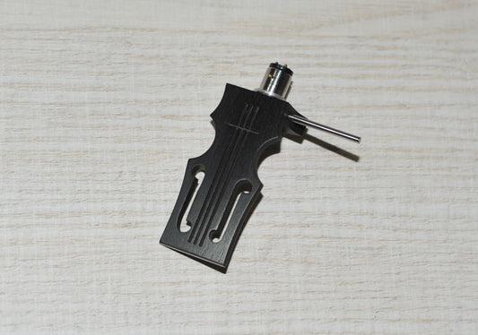 Exclusive Custom-Made Headshell Stradivarius for SAEC / SME Tonearms Ebony Wood0