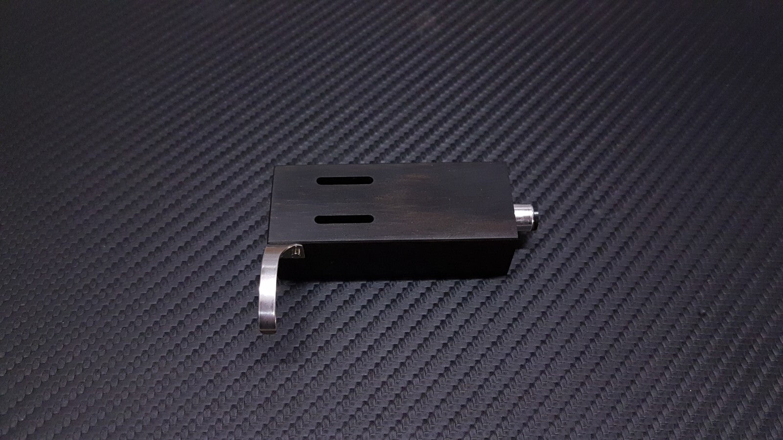 Custom-Made Headshell for Lenco L70 made of Ebony Wood by Stanley-Engineering1