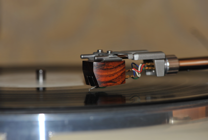 Cocobolo Wood Body f. Audio-Technica AT-VM95 Cartridge MC Look Perfect Sound0