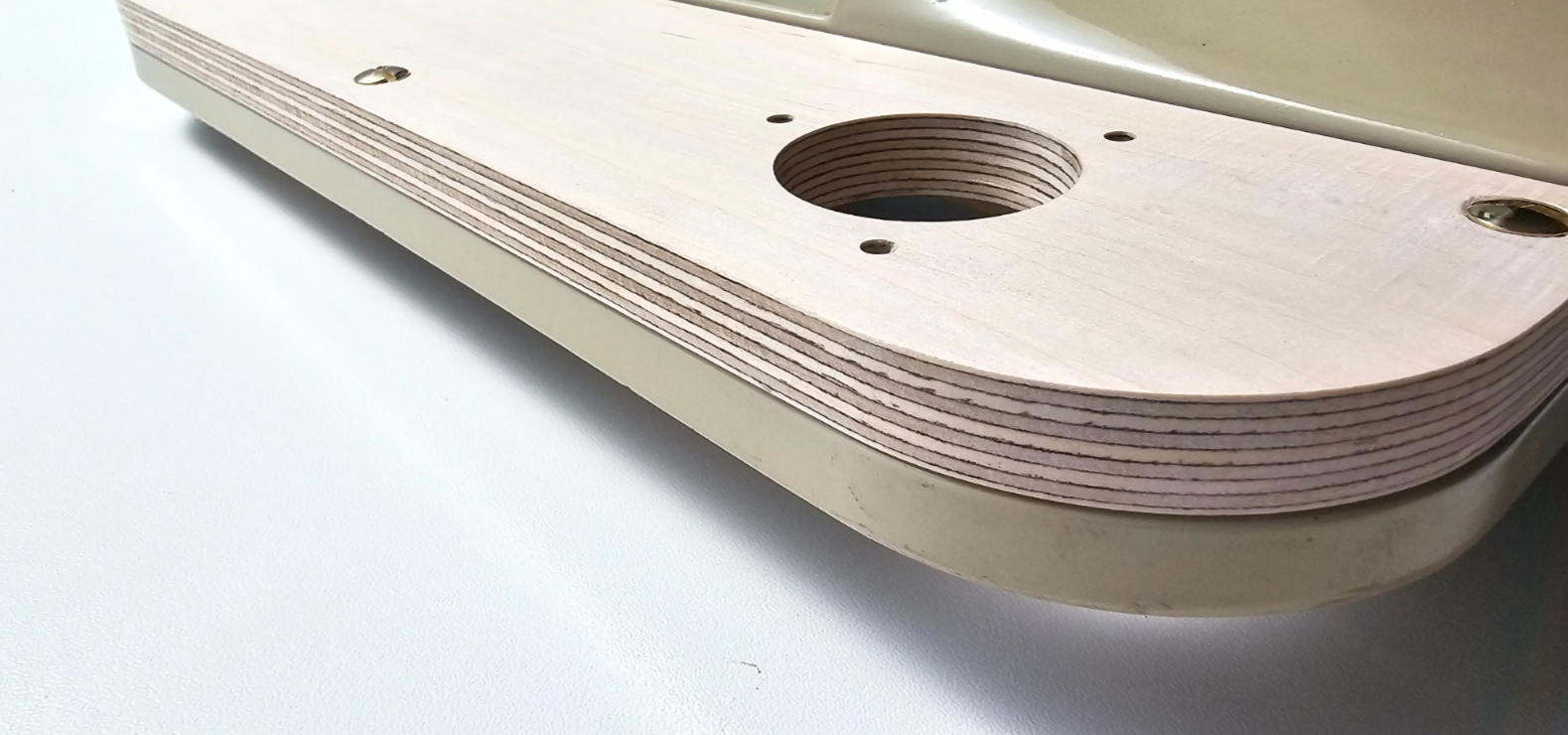 Tonarmboard Base for Thorens TD 124 MKI MKII & Ortofon RS-212 9 Zoll Tonearm0