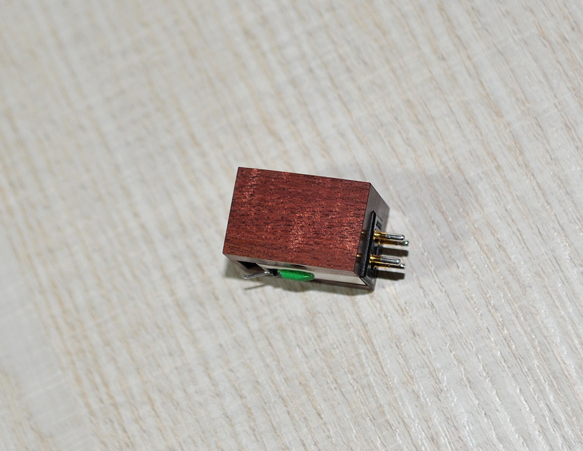 WOOD BODY f. AudioTechnica AT-VM95 Series Cartridge MC Look Tonabnehmer Amaranth0
