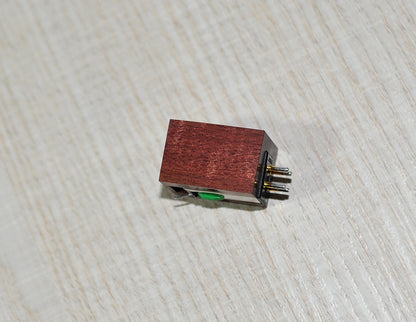 WOOD BODY f. AudioTechnica AT-VM95 Series Cartridge MC Look Tonabnehmer Amaranth0