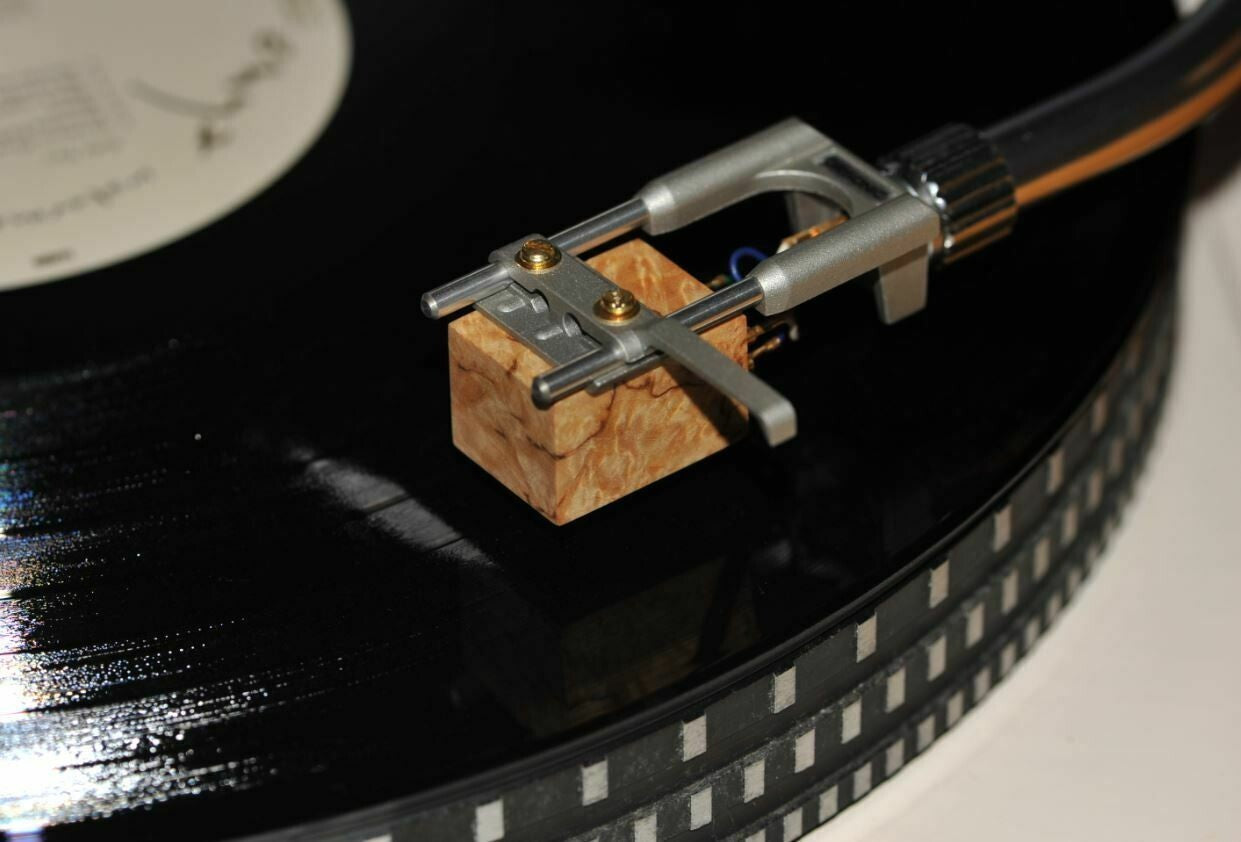 Improved Exclusive Wood Body for DENON DL103(R) Cartridge -Karelian Birch Wood-1