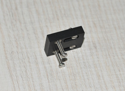 Adapter / Slider / Mounting Bracket for Lenco L70 Headshell - Ebony Wood - NEW2
