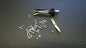 Hi-End Headshell Sme Type Made Of Ebony Wood +5N Silver Cable + Screws Set0