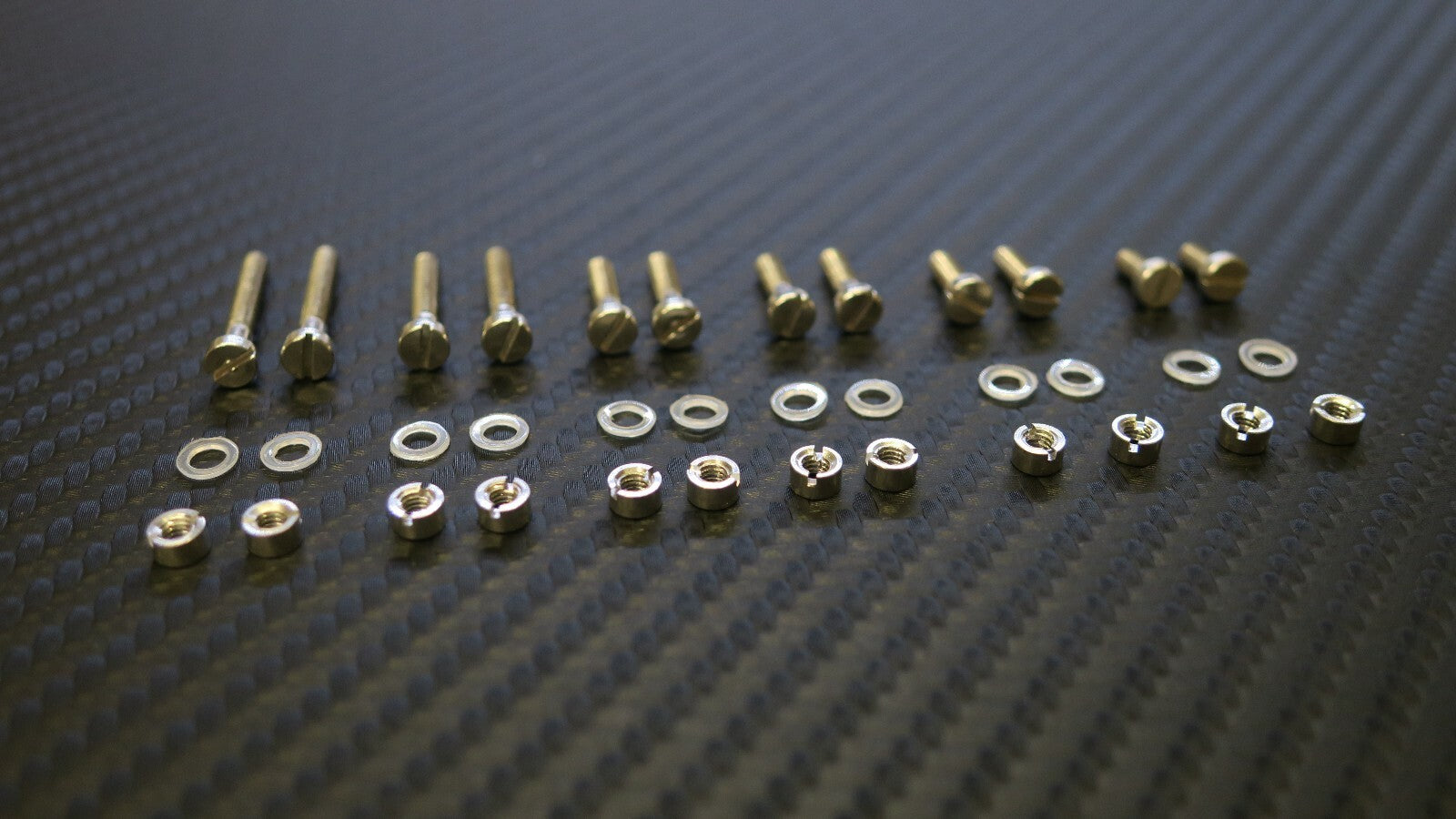 Hi-End ULTRA-LIGHT Aluminium Schrauben Set M2.5 für Headshell /Tonabnehmer1