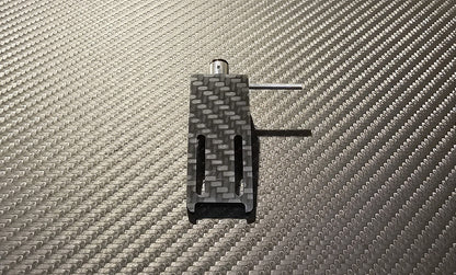 Custom-Made Headshell with Azimuth & Overhang adjustment Material Racing Carbon3