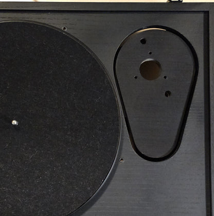Custom-Made Armboard for Systemdek IIX Turntable for Rega 3 point fixing1
