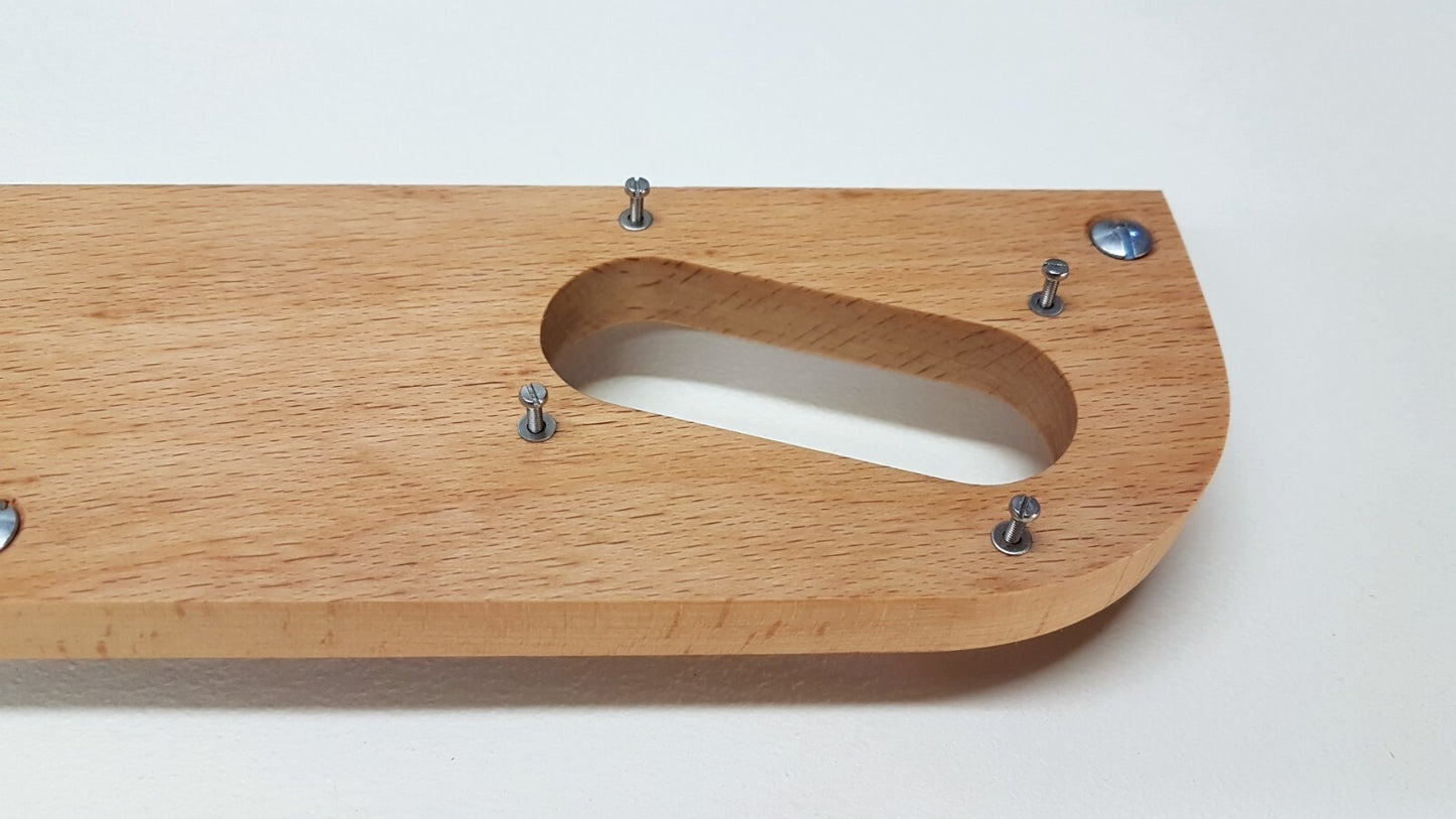 Tonarmboard Base for Thorens TD-124 / SME 3009 MKI MKII HiFi SOLID WOOD BEECH3