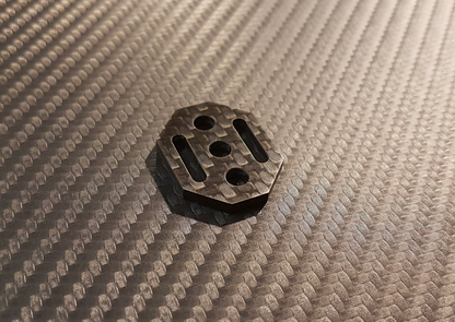 Headshell / Cartridge Isolation / Spacer for REGA RB Serie Tonearm Real Carbon2