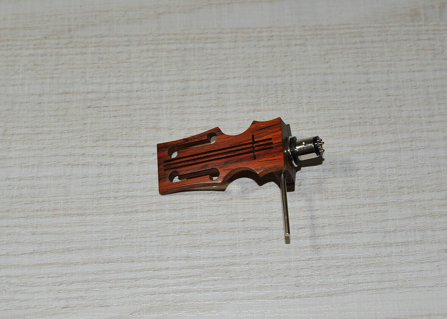 Exclusive Custom-Made Headshell Stradivarius For Sme Tonearms Cocobola Wood2