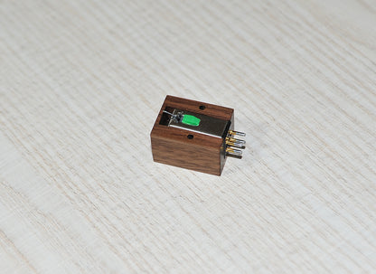 WOOD BODY for Audio-Technica AT95E Cartridge MC Look Tonabnehmer Walnut - NEW -2