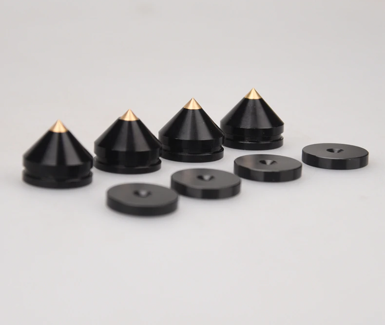 4x Absorber / Spikes / Isolierung for Plattenspieler / Lautsprecher / Boxen 1