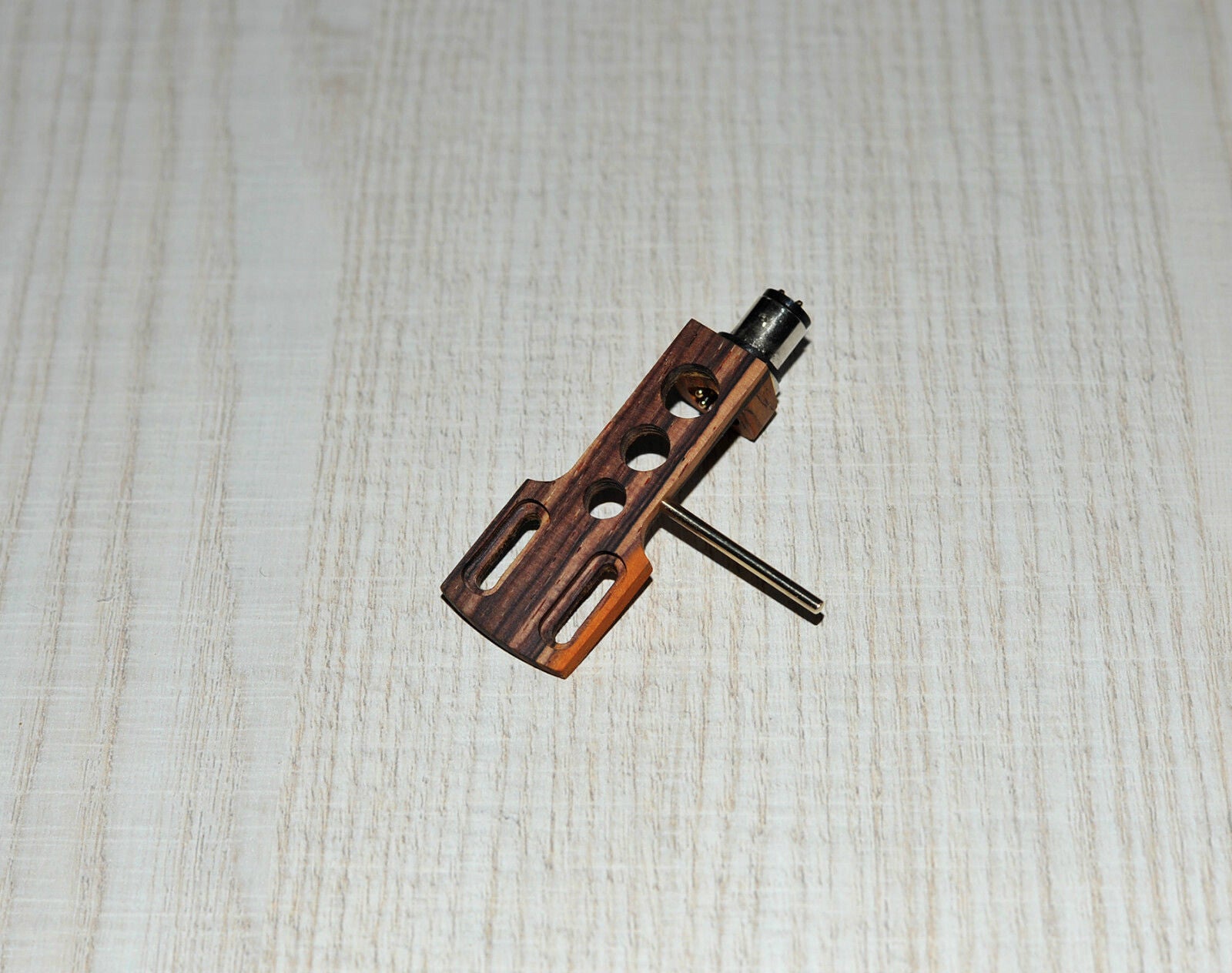 Exclusive Custom-Made Headshell For Technics Tone-Arm Cocobola Wood Unique New1
