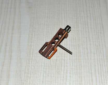 Exclusive Custom-Made Headshell For Technics Tone-Arm Cocobola Wood Unique New1