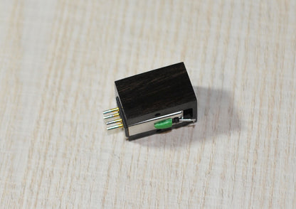 Ebony Wood BODY f. AudioTechnica AT-VM95E Cartridge MC Look Perfect Sound Improv0