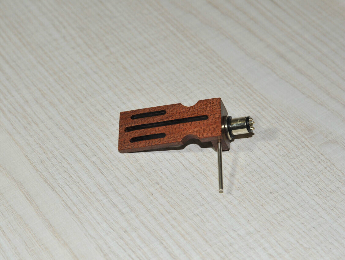 Custom-Made Headshell For Tonearms With Sme Connector Type Bubinga Wood Unique0