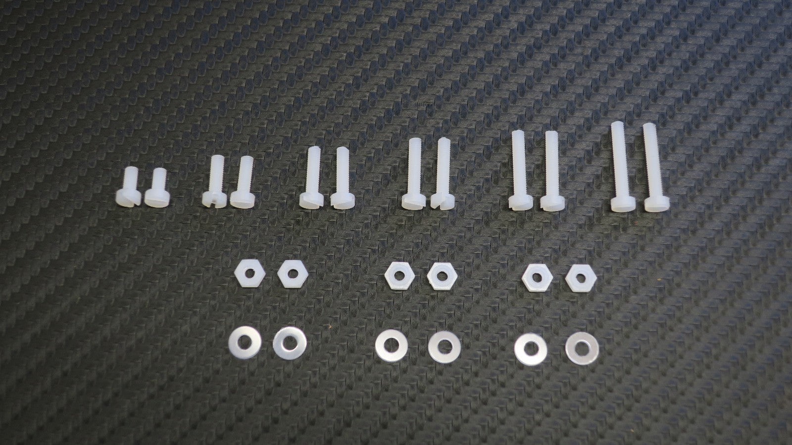 Premium Nylon Phono Cartridge Screw Set M2.5 Screws Non-Magnetic - New1