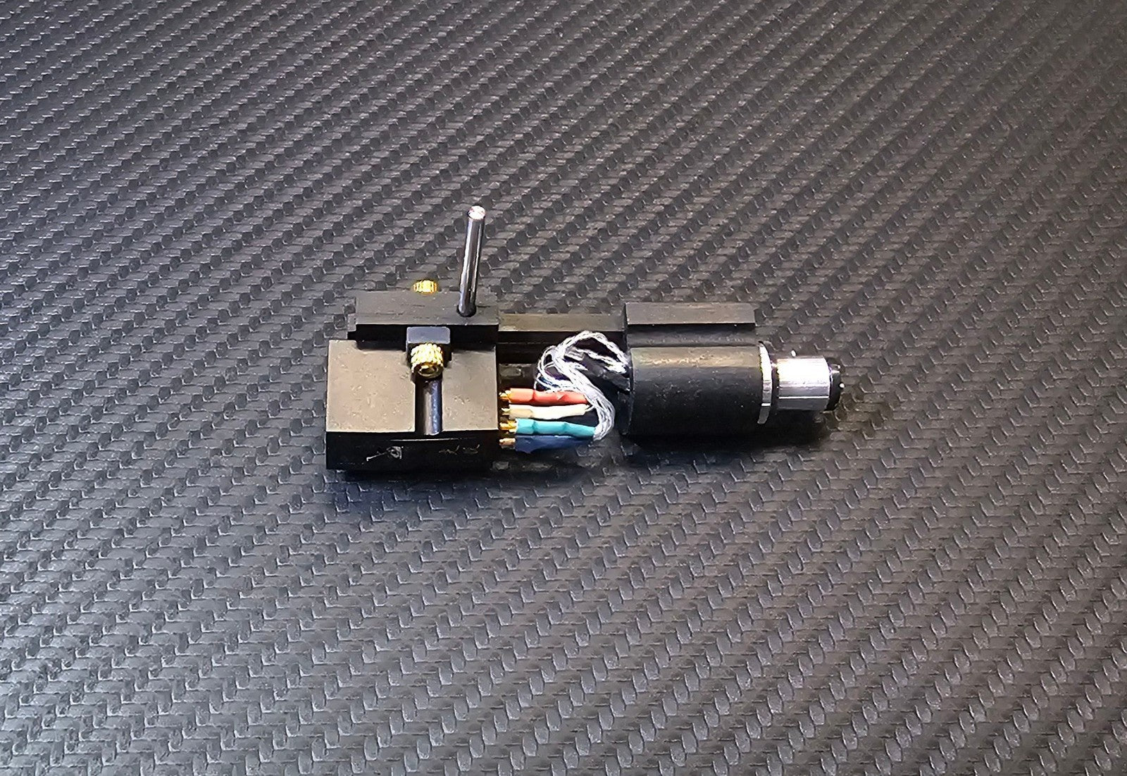 Exclusive CUSTOM-MADE Headshell made of Ebony Wood for Ortofon RMG/SAEC/SME 30128