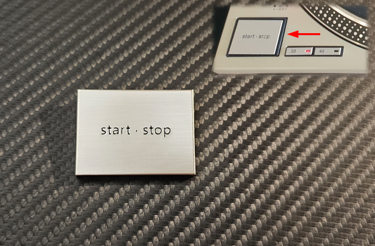 Start-Stop Button for Technics SL1200 SL1210 or Audio-Technica AT-PL1200