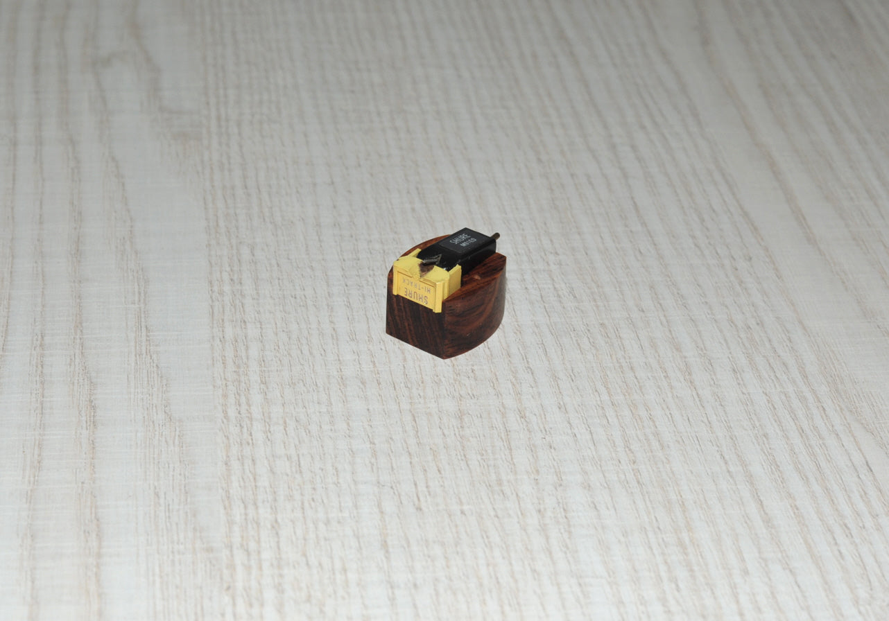 Exclusive Wooden Body for SHURE M91 Cartridge Holzgehäuse Cocobolo Wood - New -1