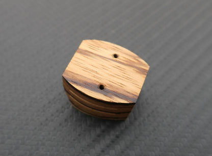 Zebra Wood Body f. AudioTechnica AT95E Cartridge MC Look Perfect Sound Improv.2