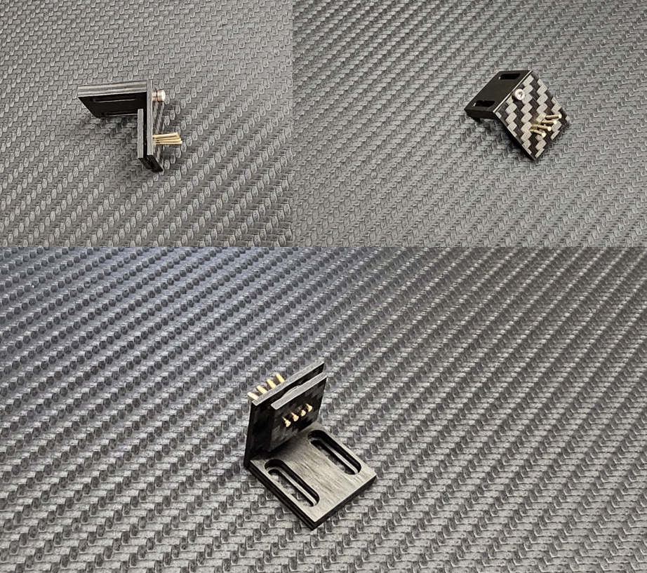 4 pin Adapter/ Connector for DECCA FFSS Real Racing Carbon  24k gold plated pins0