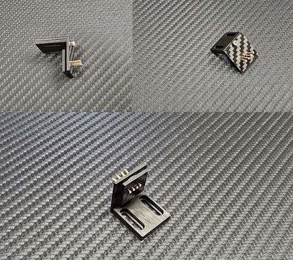 4 pin Adapter/ Connector for DECCA FFSS Real Racing Carbon  24k gold plated pins0
