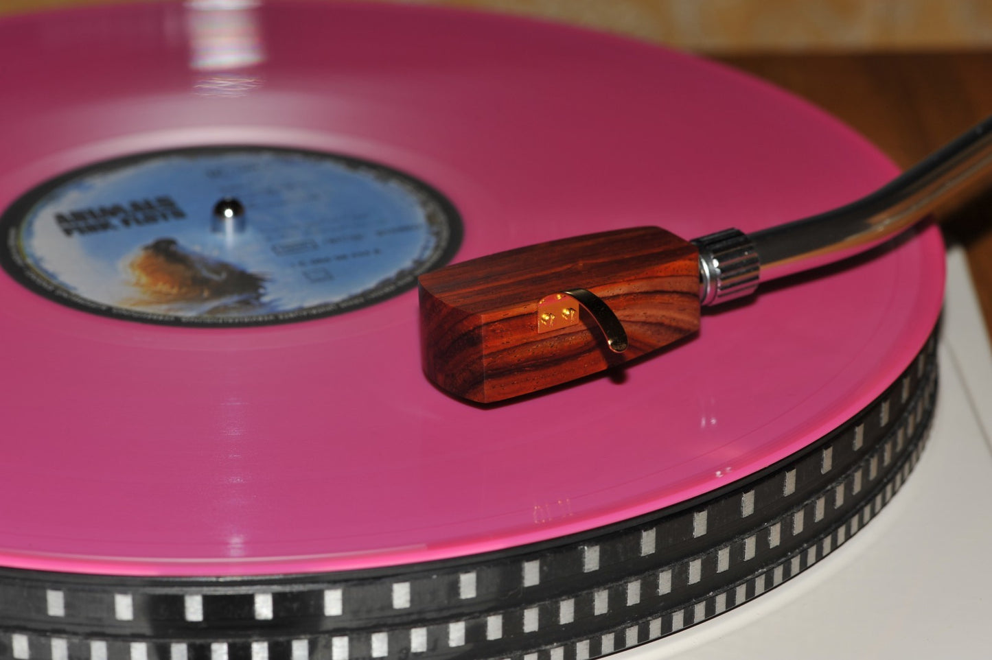 Custom-Made Wood Headshell for Ortofon SPU GT Royal N cartridges - Cocobolo Wood0