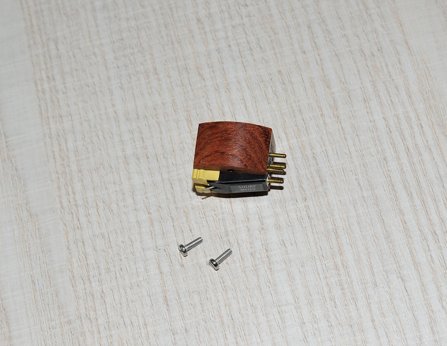 Exclusive Wooden Body for SHURE M91 Cartridge Holzgehäuse Bubinga Wood - New -4