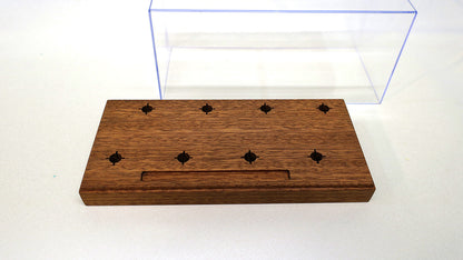 Headshell Cartridge Keeper Box Aufbewahrungsbox / Tonabnehmer / Mahogany Wood /5