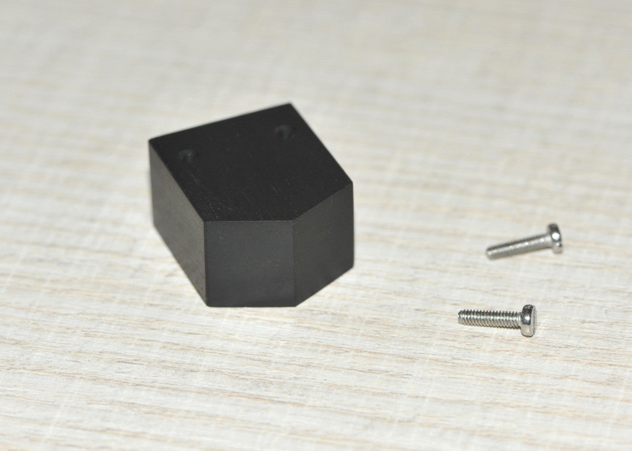 Wood Body for DECCA LONDON BLACK GOLD BLUE Cartridge Pod Ebony Wood - NEW -0