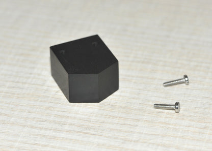 Wood Body for DECCA LONDON BLACK GOLD BLUE Cartridge Pod Ebony Wood - NEW -0