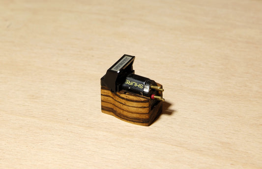 Shure V15 Type III Wooden Housing Zebrawood Wood Body Pickup Cartridge0