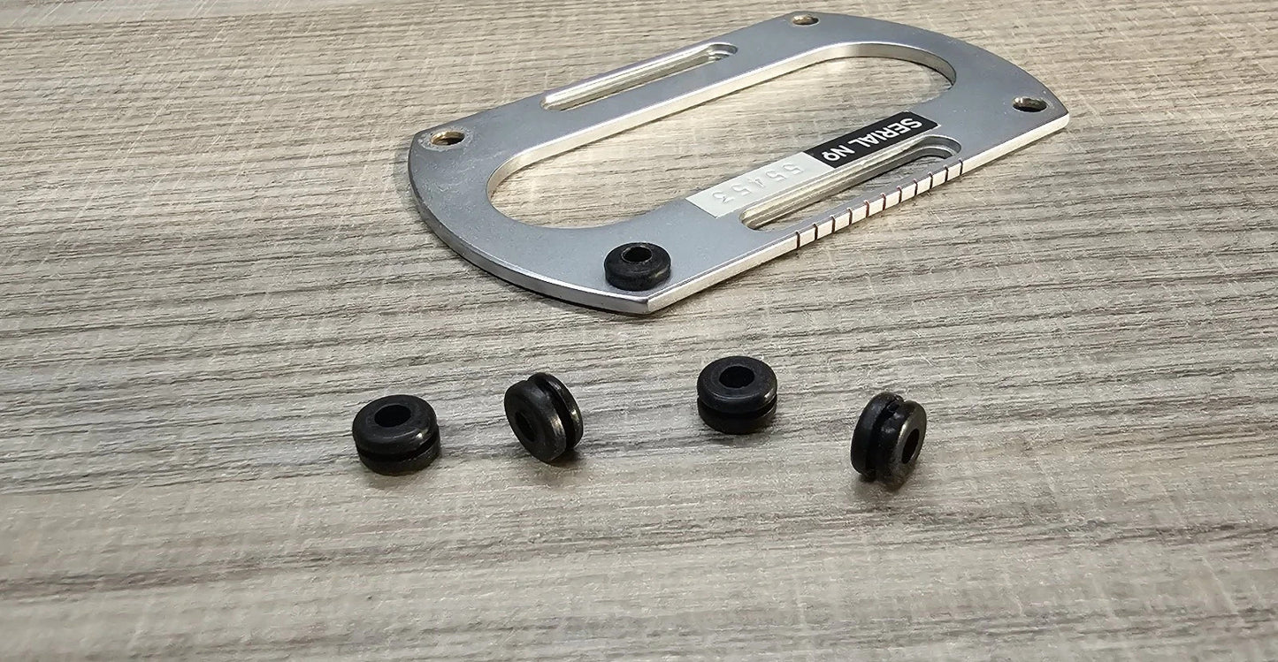 4x Grommets Rubber for SME 3009 SME 3012 Bed Plate / Slider / Tonearm Base1