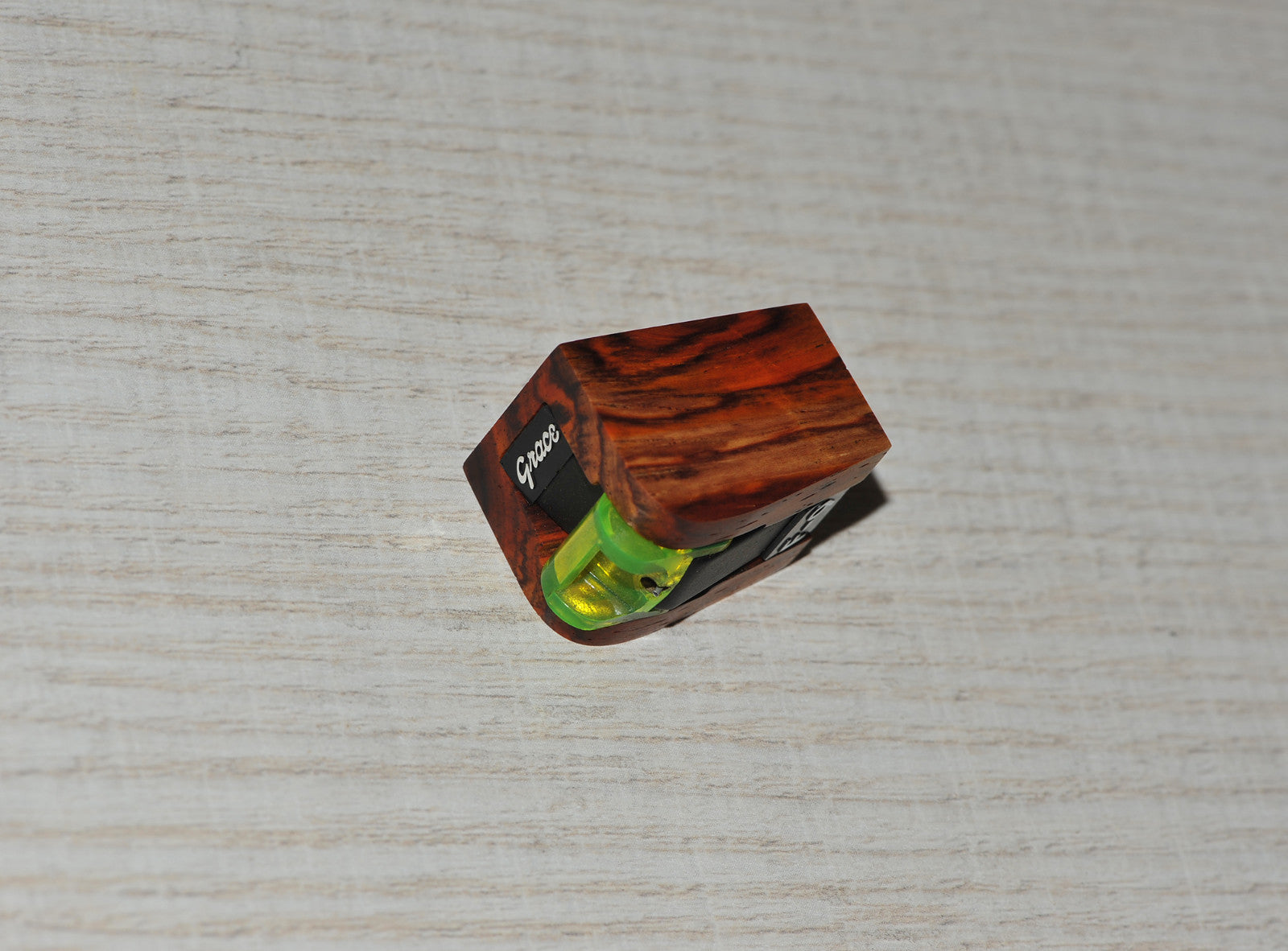 Exclusive Wood Body For Grace F-9 Phono Pick-Up Cocobola Wood F9 Cartridge New1
