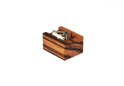 Exclusive Wooden Body f. DENON DL 103 DL103R Cartridge Holzgehäuse Zebra Wood1