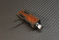 Custom-Made Hybrid Headshell made of Carbon and Snake Wood Azimuth Adjustment0