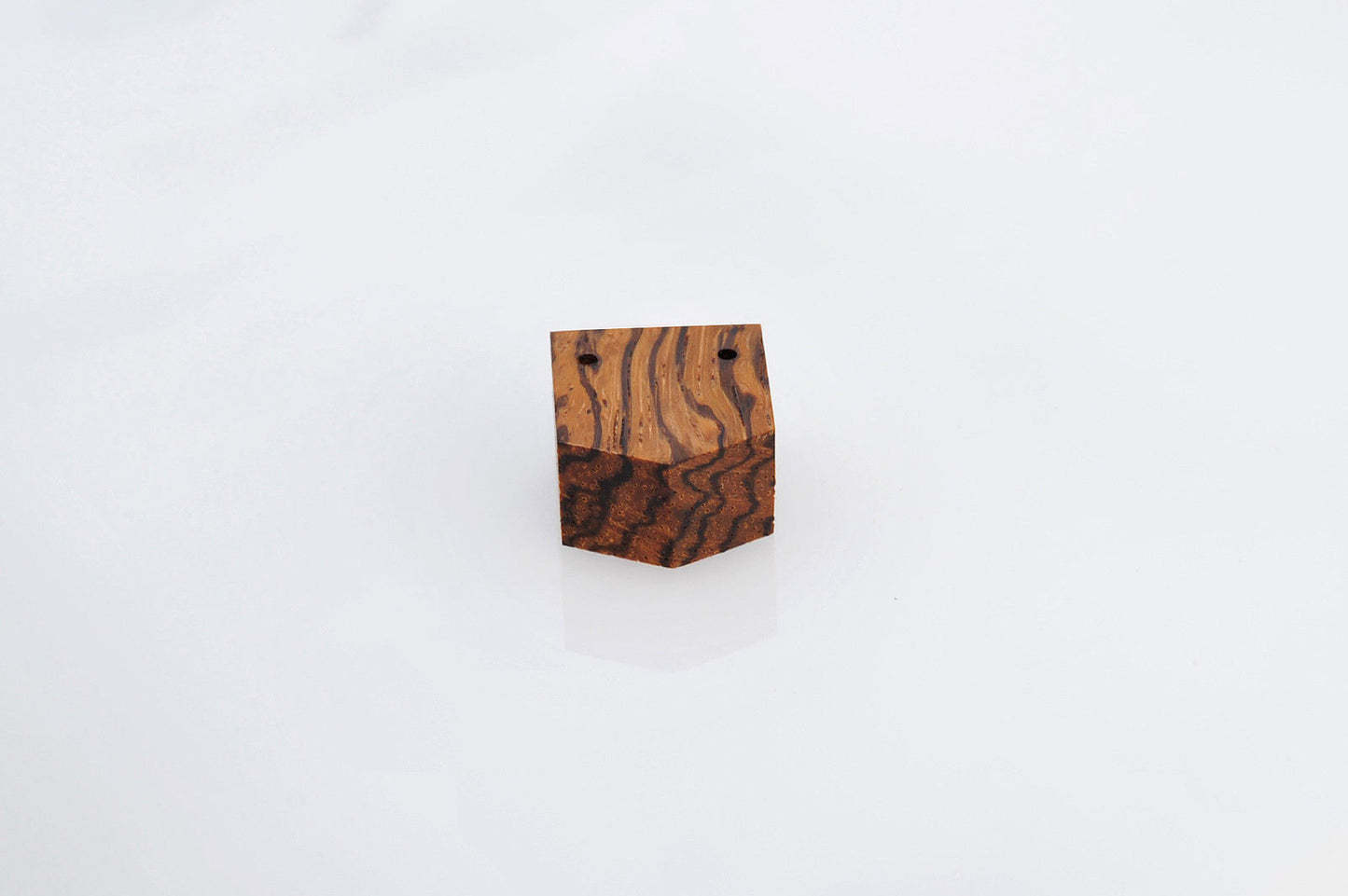 Decca London Black Wooden Housing Pickup Cartridge Pod Zebrano Wooden Body2