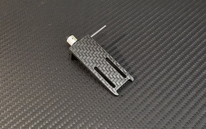 Custom-Made Headshell with Azimuth & Overhang adjustment Material Racing Carbon1