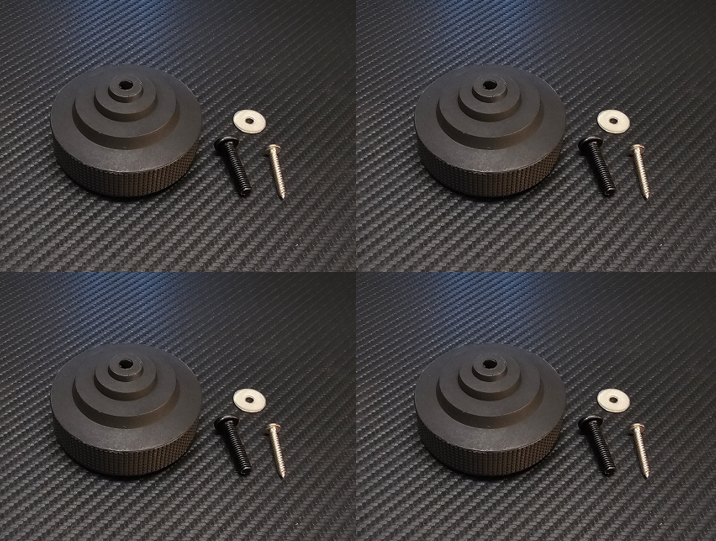4 Stück Ersatz Füße für Plattenspieler Technics Audio-Technica Pioneer Pro-Ject0