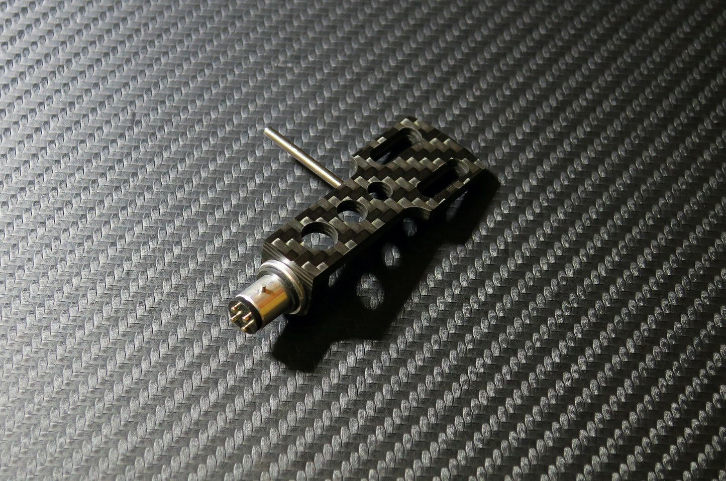 Exclusive CUSTOM-MADE Headshell for TECHNICS SL series - Real Racing Carbon  NEW2