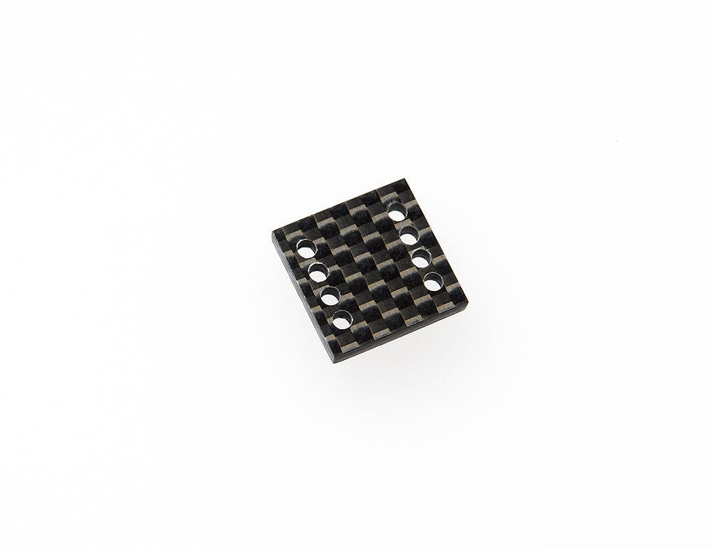 Universal Headshell / Cartridge Isolation / Spacer Real Carbon f. ex. SME EMT0