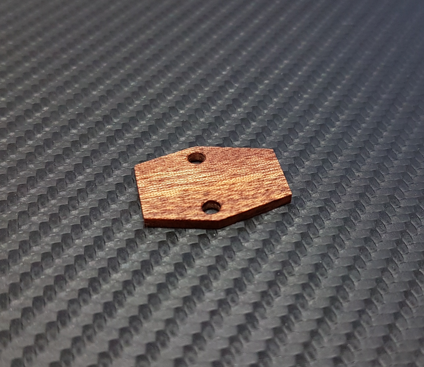 Spacer / Damper / Weight for GRADO Wooden Phono Cartridge - Mahogani Wood0