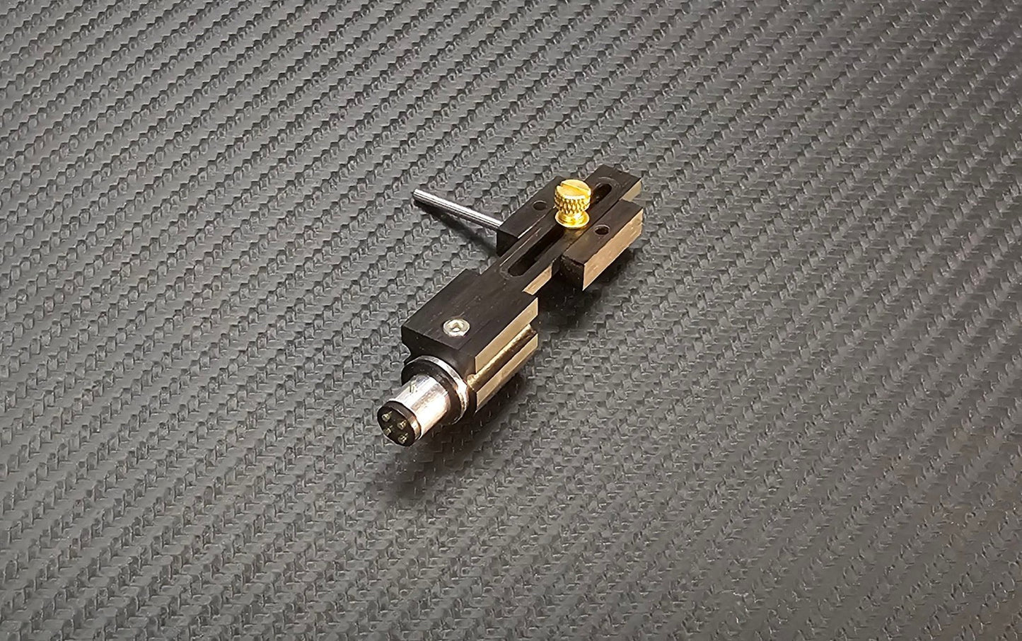 Exclusive CUSTOM-MADE Headshell made of Ebony Wood for Ortofon RMG/SAEC/SME 30121