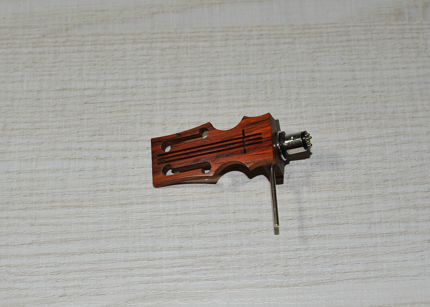 Exclusive Custom-Made Headshell Stradivarius for SME Tonearms Cocobolo Wood2