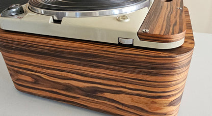Thorens TD124 Zarge / Plinth made of High Fidelity MDF Santos Palisander Veneer5